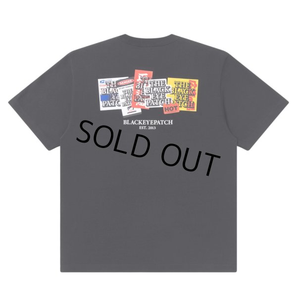 画像2: BlackEyePatch/LABEL PACK TEE（BLACK） (2)