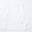 画像2: RATS/EMBLEM LOGO L/S TEE（WHITE）［プリント長袖T-24秋冬］ (2)