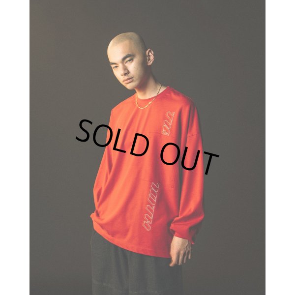 画像3: 【30%OFF】TIGHTBOOTH/STRAIGHT UP L/S T-SHIRT（White）［プリント長袖ポケT-24秋冬］ (3)