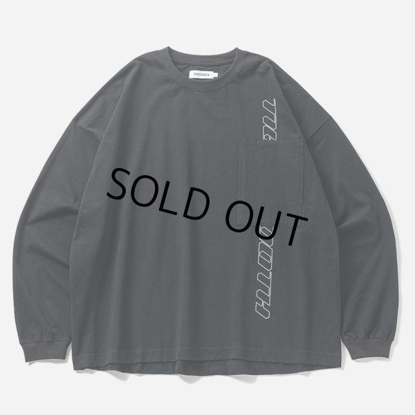 画像1: 【30%OFF】TIGHTBOOTH/STRAIGHT UP L/S T-SHIRT（Black）［プリント長袖ポケT-24秋冬］ (1)