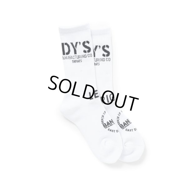 画像2: RATS/PILE SOCKS（WHITE）［ソックス-24秋冬］ (2)