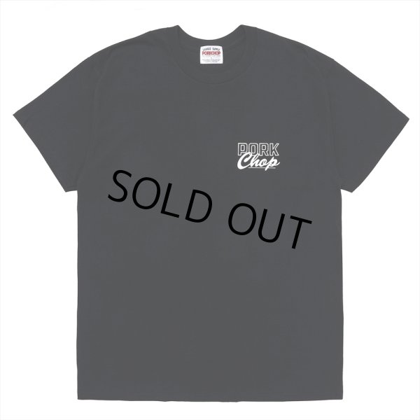 画像2: PORKCHOP/MASA SCULP TEE B（BLACK）［プリントT-24秋冬］ (2)