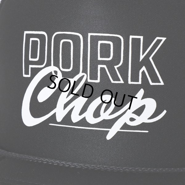 画像3: PORKCHOP/MASA SCULP MESH CAP B（BLACK）［メッシュキャップ-24秋冬］ (3)