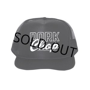 画像: PORKCHOP/MASA SCULP MESH CAP B（BLACK）［メッシュキャップ-24秋冬］