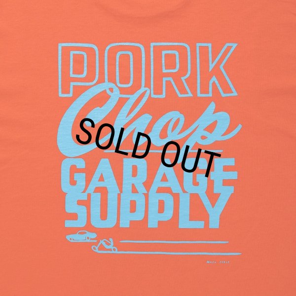 画像4: PORKCHOP/MASA SCULP L/S TEE A（ORANGE）［プリント長袖T-24秋冬］ (4)