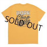 画像: PORKCHOP/MASA SCULP TEE B（GOLD）［プリントT-24秋冬］
