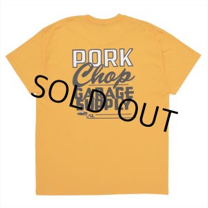 画像: PORKCHOP/MASA SCULP TEE B（GOLD）［プリントT-24秋冬］