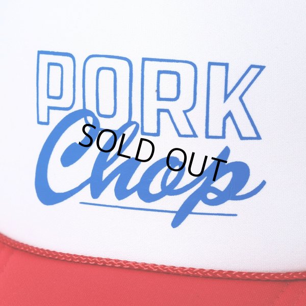 画像3: PORKCHOP/MASA SCULP MESH CAP B（RED）［メッシュキャップ-24秋冬］ (3)