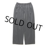 画像: COOTIE PRODUCTIONS/Polyester Twill 2 Tuck Track Pants（Black）［2タックトラックパンツ-24秋冬］