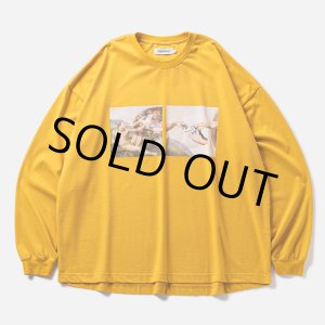 画像: TIGHTBOOTH/PASS THE PIE L/S T-SHIRT（Mustard）［プリント長袖T-24秋冬］