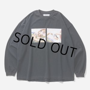 画像: TIGHTBOOTH/PASS THE PIE L/S T-SHIRT（Black）［プリント長袖T-24秋冬］