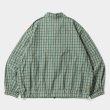 画像2: 【30%OFF】TIGHTBOOTH/PLAID LIGHT SWING TOP（Green）［ライトスウィングトップ-24秋冬］ (2)