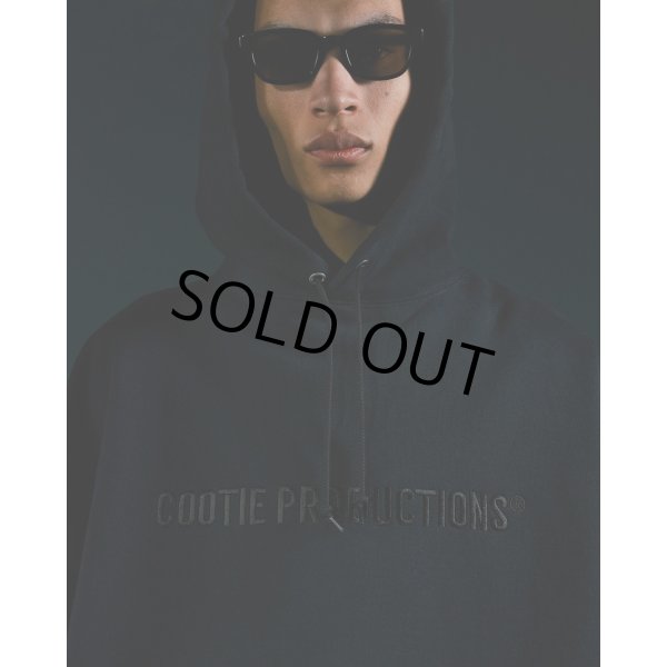 画像4: COOTIE PRODUCTIONS/Open End Yarn Sweat Hoodie（Embroidery）（Oatmeal）［スウェットフーディー-24秋冬］ (4)