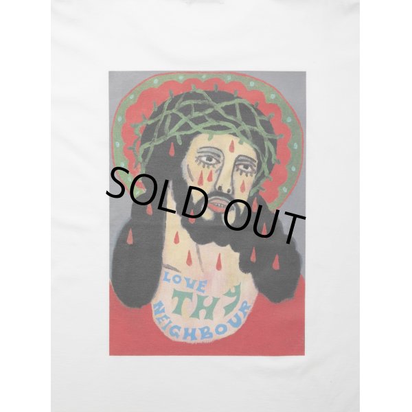 画像5: COOTIE PRODUCTIONS/Print S/S Tee（LOVE THY NEIGHBOUR）（White）［プリントT-24秋冬］ (5)