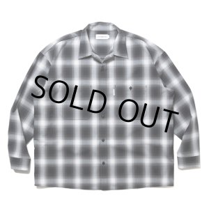 画像: COOTIE PRODUCTIONS/CHECK T/W Work L/S Shirt（Ombre Check）［チェックT/Wワークシャツ-24秋冬］