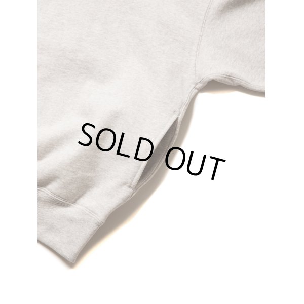 画像2: COOTIE PRODUCTIONS/Open End Yarn Sweat Hoodie（Embroidery）（Oatmeal）［スウェットフーディー-24秋冬］ (2)