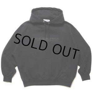 画像: COOTIE PRODUCTIONS/Open End Yarn Sweat Hoodie（Embroidery）（Black）［スウェットフーディー-24秋冬］
