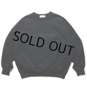 画像: COOTIE PRODUCTIONS/Open End Yarn Sweat Crew（Embroidery）（Black）［スウェットクルー-24秋冬］