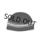 画像: COOTIE PRODUCTIONS/Crochet Cuffless Beanie（Black Line）［カフレスビーニー-24秋冬］