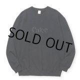 画像: 【30%OFF】CALEE/EMBROIDERY CALEE LOGO CREW NECK SW（BLACK）［クルーネックスウェット-24秋冬］