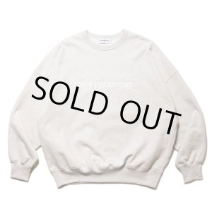 画像: COOTIE PRODUCTIONS/Open End Yarn Sweat Crew（Embroidery）（Oatmeal）［スウェットクルー-24秋冬］
