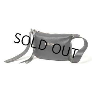 画像: CALEE/STUDS LEATHER SHOULDER BAG ＜REGULAR＞（BLACK）［スタッズレザーショルダーバッグ"レギュラー"-24秋冬］