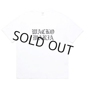 画像: WACKO MARIA/WASHED HEAVY WEIGHT T-SHIRT（WHITE）［プリントT-24秋冬］
