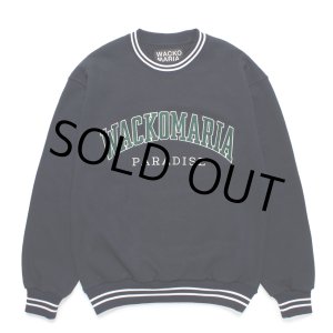 画像: WACKO MARIA/HEAVY WEIGHT SWEAT SHIRT（NAVY）［クルーネックスウェット-24秋冬］