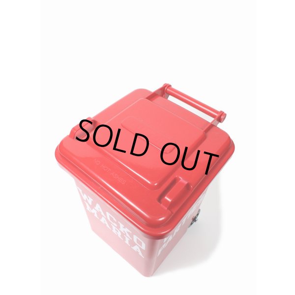 画像2: WACKO MARIA/TRASH CAN（SMALL）（RED）［トラッシュカン-24秋冬］ (2)