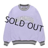 画像: WACKO MARIA/HEAVY WEIGHT SWEAT SHIRT（PURPLE）［クルーネックスウェット-24秋冬］