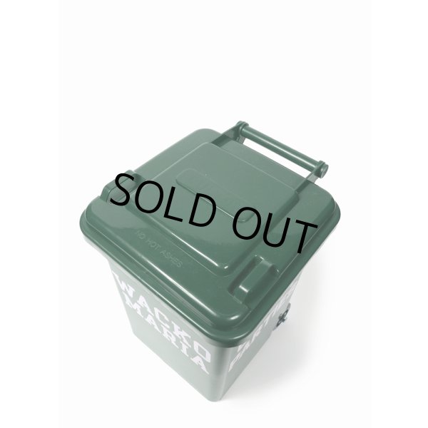 画像2: WACKO MARIA/TRASH CAN（SMALL）（GREEN）［トラッシュカン-24秋冬］ (2)