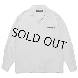 画像: WACKO MARIA/50'S OPEN COLLAR SHIRT（GRAY）［50'Sオープンカラーシャツ-24秋冬］