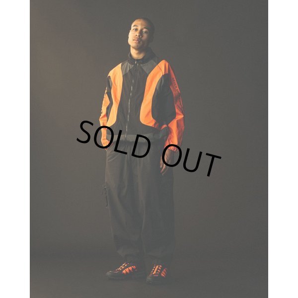 画像3: TIGHTBOOTH/RACING TRACK JACKET（Black/Orange）［レーシングトラックJKT-24秋冬］ (3)