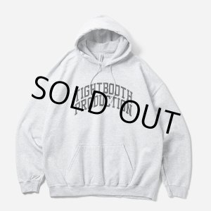 画像: 【30%OFF】TIGHTBOOTH/COLLEGE HOODED SWEAT SHIRT（Ash）［プルオーバーパーカー-24秋冬］