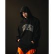 画像2: 【30%OFF】TIGHTBOOTH/COLLEGE HOODED SWEAT SHIRT（Black）［プルオーバーパーカー-24秋冬］ (2)