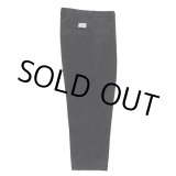 画像: WACKO MARIA/DOUBLE PLEATED CHINO TROUSERS（BLACK）［ツータックチノトラウザース-24秋冬］