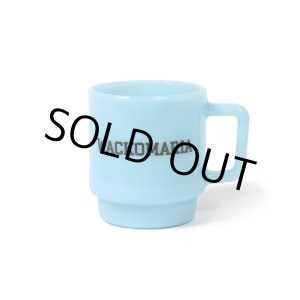 画像: WACKO MARIA/MILK GLASS MUG（BLUE）［マグカップ-24秋冬］