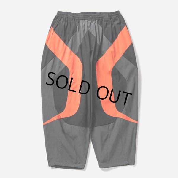 画像1: TIGHTBOOTH/RACING BALLOON PANTS（Black/Orange）［レーシングバルーンパンツ-24秋冬］ (1)