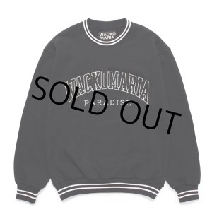 画像: WACKO MARIA/HEAVY WEIGHT SWEAT SHIRT（BLACK）［クルーネックスウェット-24秋冬］