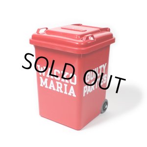 画像: WACKO MARIA/TRASH CAN（SMALL）（RED）［トラッシュカン-24秋冬］