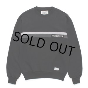 画像: WACKO MARIA/MIDDLE WEIGHT SWEAT SHIRT（BLACK）［クルーネックスウェット-24秋冬］