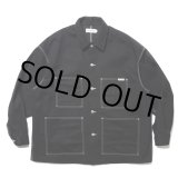 画像: COOTIE PRODUCTIONS/Rigid Denim Coverall（Black）［リジッドデニムカバーオール-24秋冬］