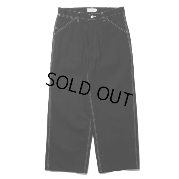 画像1: COOTIE PRODUCTIONS/Rigid Denim Painter Pants（Black）［リジッドデニムペインターパンツ-24秋冬］ (1)