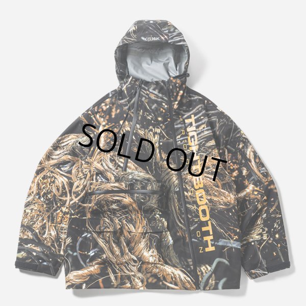 画像1: 【30%OFF】TIGHTBOOTH/3 LAYER MOUNTAIN PARKA（Wire Camo）［3レイヤーマウンテンパーカー-24秋冬］ (1)