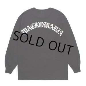 画像: WACKO MARIA/LONG SLEEVE T-SHIRT（BLACK）［プリント長袖T-24秋冬］