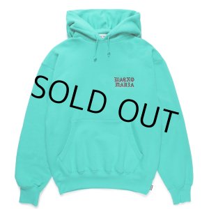 画像: WACKO MARIA/MIDDLE WEIGHT HOODED SWEAT SHIRT（TURQUOISE）［プルオーバーパーカー-24秋冬］