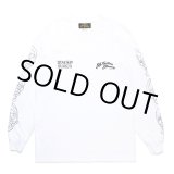 画像: WACKO MARIA/56 TATTOO STUDIO / LONG SLEEVE T-SHIRT（WHITE）［プリント長袖T-24秋冬］