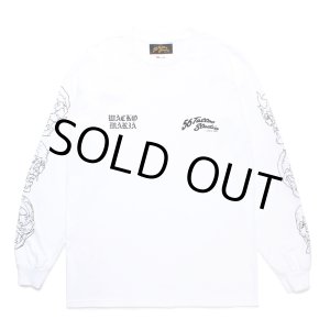 画像: WACKO MARIA/56 TATTOO STUDIO / LONG SLEEVE T-SHIRT（WHITE）［プリント長袖T-24秋冬］