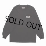 画像: WACKO MARIA/LONG SLEEVE T-SHIRT（BLACK）［刺繍長袖T-24秋冬］