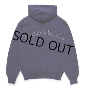 画像: WACKO MARIA/MIDDLE WEIGHT HOODED SWEAT SHIRT（PURPLE）［プルオーバーパーカー-24秋冬］
